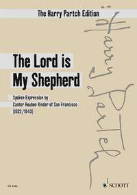 Partch, H: The Lord is My Shepherd