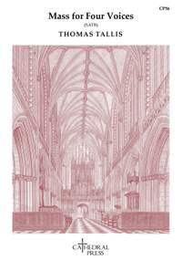 Tallis: Mass for Four Voices SATB Version