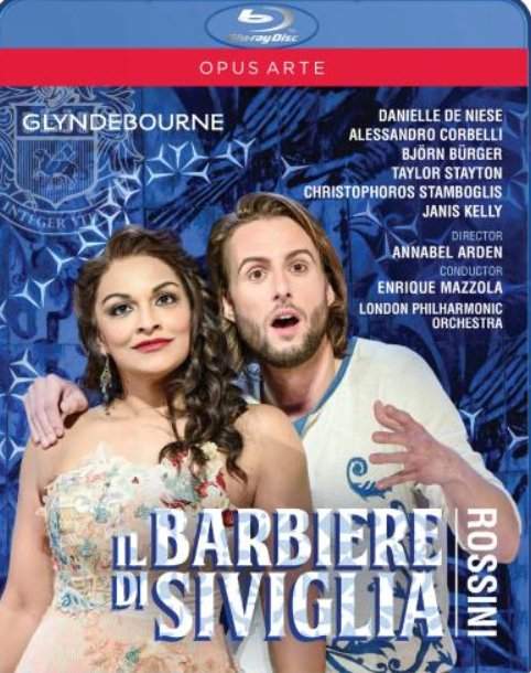 ロッシーニ : 歌劇 「チェネレントラ」(Gioachino Rossini : La Cenerentola / Orchestra &amp; Choir of Teatro Opera of Rome | Alejo Perez) [Blu Rossini: La Cenerentola - C Major: 752408 - 2 DVD Videos