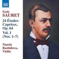 Sauret: 24 Études-Caprices, Op. 64, Vol. 1