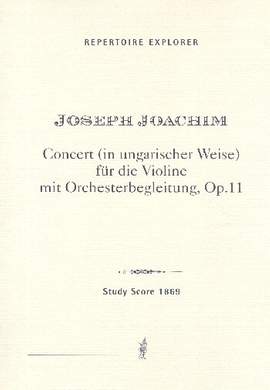 Joachim, Joseph: Violinkonzert in d-Moll Op.11