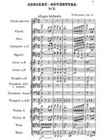 Jadassohn, Salomon: Concert Overture No. 2 in D Major for Large Orchestra Op. 37 Product Image