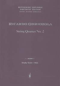Odriozola, Ricardo: String Quartet No. 2