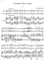Noren, Heinrich Gottlieb: Grand Trio in D minor Op. 28, for Violin, Cello, and Piano Product Image