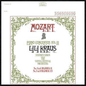 Mozart: Piano Concertos Nos. 4 & 5