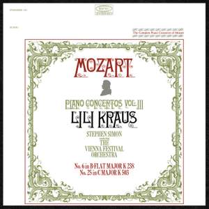 Mozart: Piano Concertos Nos. 6 & 25