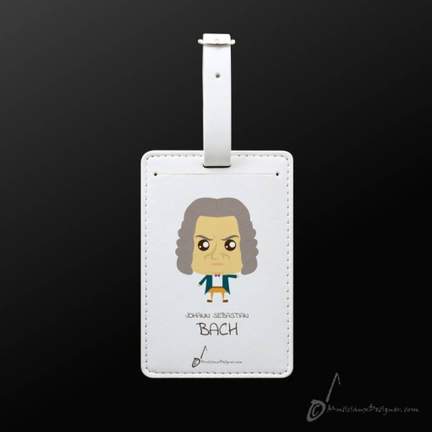 Luggage Tag Bach