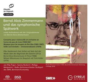 Bernd Alois Zimmermann: Late Symphonic Works