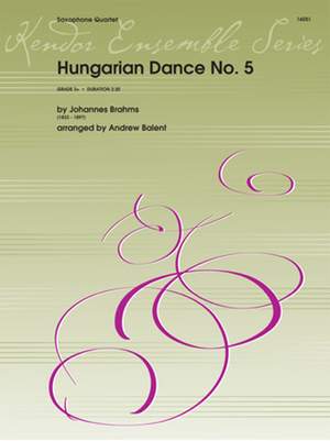 Brahms, J: Hungarian Dance No. 5