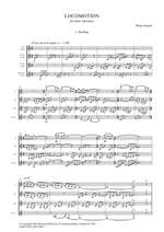 Samuel, Rhian: Locomotion. Clarinet Quartet Product Image