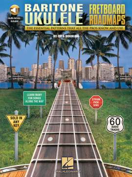 Fred Sokolow: Fretboard Roadmaps - Baritone Ukulele