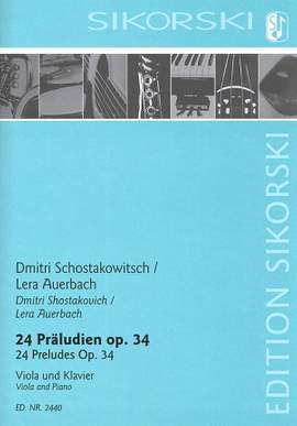 Shostakovich, D: 24 Präludien op. 34