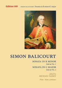 Balicourt: Sonatas in b-moll und C-Dur