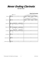 Robert van Aerschot: Never Ending Clarinets Product Image