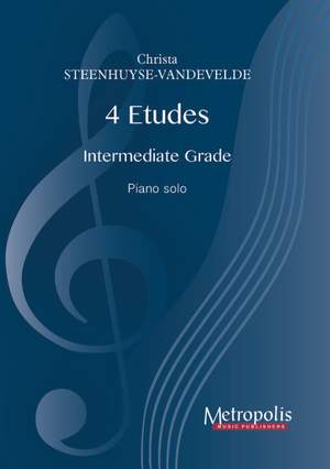 Christa Steenhuyse-Vandevelde: 4 Etudes Intermediate Grade