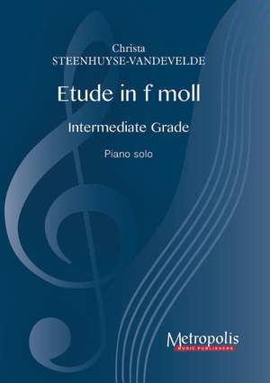 Christa Steenhuyse-Vandevelde: Etude In F Moll