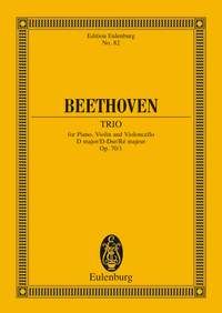Ludwig van Beethoven: Piano Trio No. 5 D Major Op. 70/1