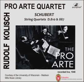 Schubert: String Quartets Nos. 14 & 15