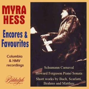 Myra Hess plays Favourite Encores