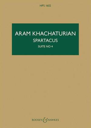 Khachaturian, A: Spartacus: Suite No. 4 HPS 1602 Product Image
