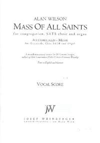 Wilson, Alan: Mass of All Saints (vocal score Eng/Ger)