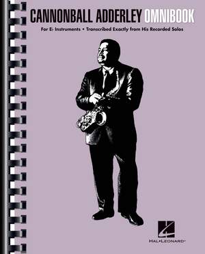 Julian Cannonball Adderley: Cannonball Adderley - Omnibook