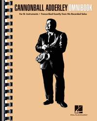 Julian Cannonball Adderley: Cannonball Adderley - Omnibook