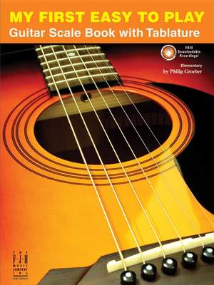My First Easy To Play Guitar Scale Book