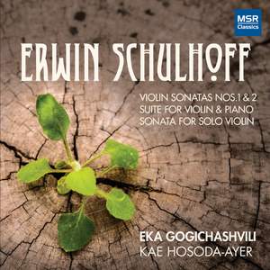 Schulhoff: Music for Violin and Piano
