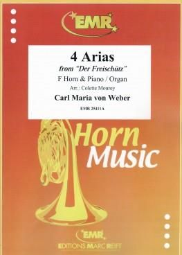 Carl Maria von Weber: 4 Arias