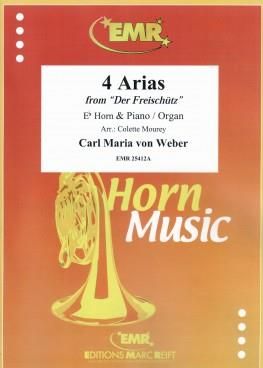 Carl Maria von Weber: 4 Arias