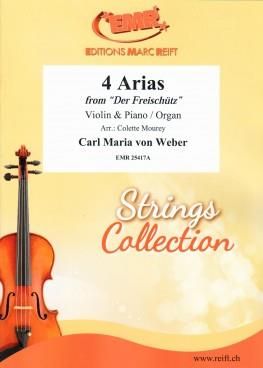 Carl Maria von Weber: 4 Arias