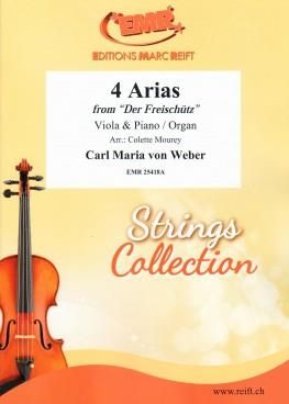 Carl Maria von Weber: 4 Arias