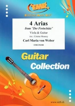 Carl Maria von Weber: 4 Arias