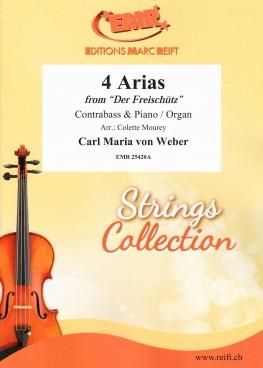 Carl Maria von Weber: 4 Arias