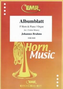 Johannes Brahms: Albumblatt