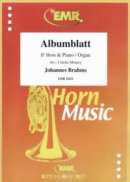 Johannes Brahms: Albumblatt