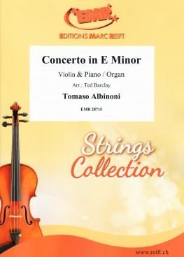 Tomaso Albinoni: Concerto In E Minor