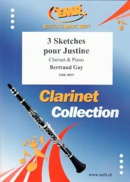 Bertrand Gay: 3 Sketches Pour Justine