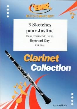 Bertrand Gay: 3 Sketches Pour Justine