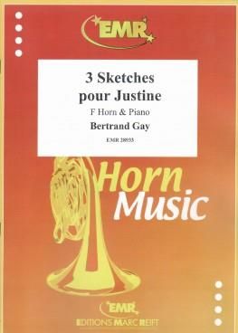 Bertrand Gay: 3 Sketches Pour Justine