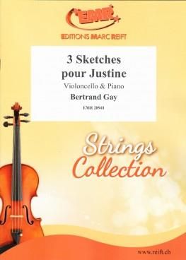 Bertrand Gay: 3 Sketches Pour Justine