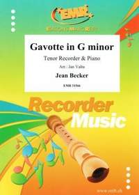 Jean Becker: Gavotte In G Minor