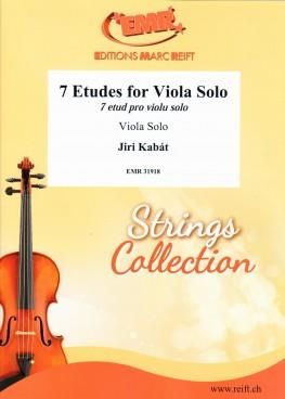 Jiri Kabat: 7 Etudes For Viola Solo