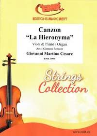 Giovanni Martino Cesare: Canzon