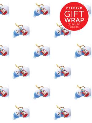 Wrapping Paper - Snowman Theme