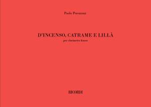 Paolo Perezzani: D’incenso, catrame e lillà
