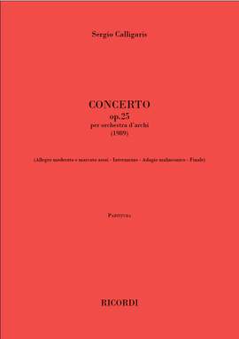 Sergio Calligaris: Concerto op. 25