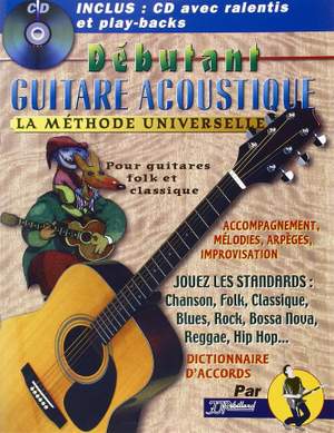 Jean-Jacques Rebillard: Debutant Guitare Acoustique (CD + DVD)
