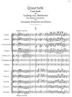 Beethoven, Ludwig van: Quartet in F minor, Op. 95 Product Image